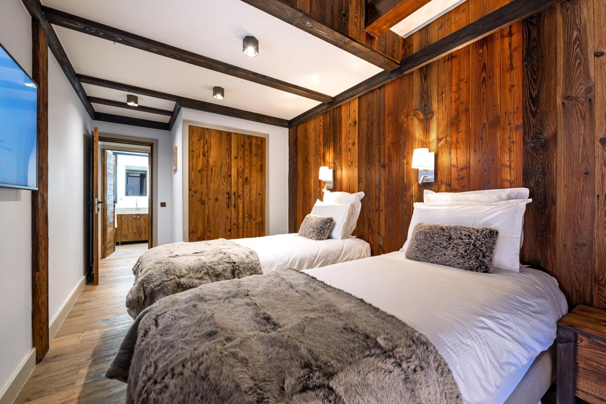 Luxury Suite 70M2 Balcon Courchevel1850 Parking Exteriör bild