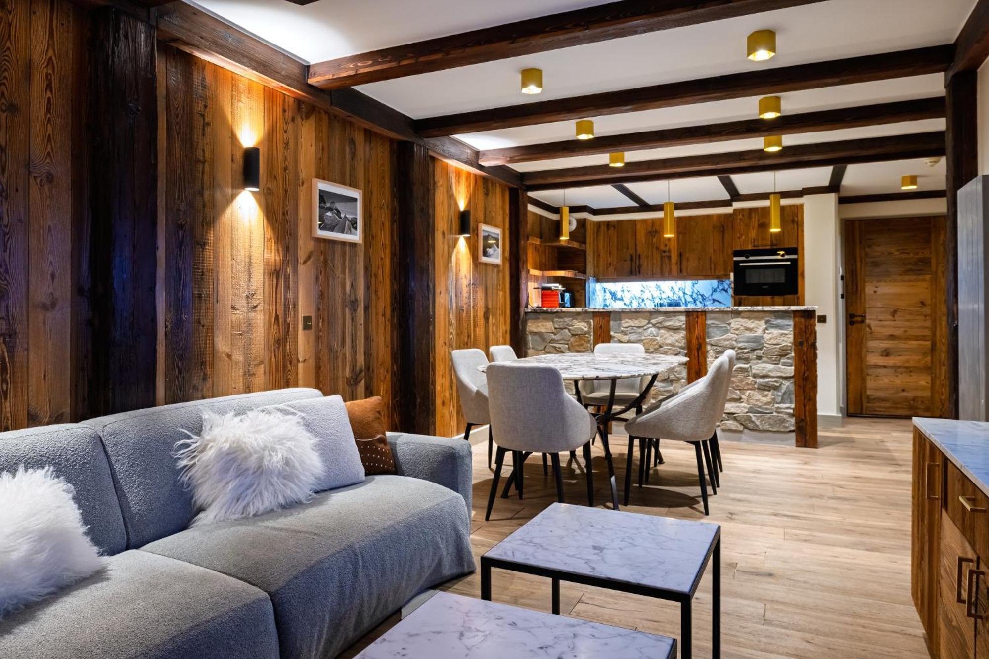 Luxury Suite 70M2 Balcon Courchevel1850 Parking Exteriör bild