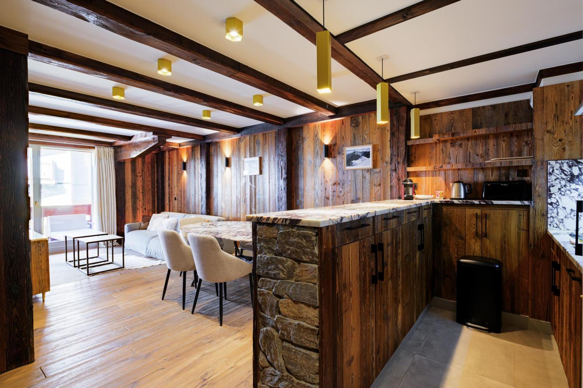 Luxury Suite 70M2 Balcon Courchevel1850 Parking Exteriör bild